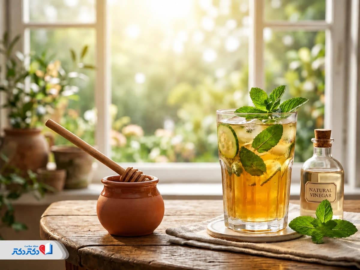 آیا سرکه انگبین باعث لاغری میشود؟ خواص، عوارض و روش مصرف آن